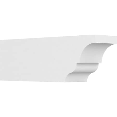 Ekena Millwork Standard Asheboro Architectural Grade PVC Rafter Tail, 6"W X 8"H X 24"L RFTP06X08X24ASH